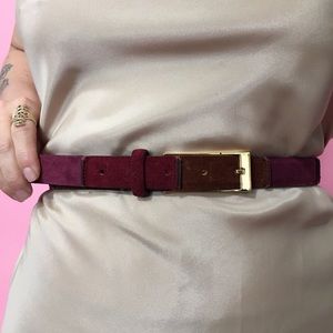 Saks Fifth Ave Suede Belt